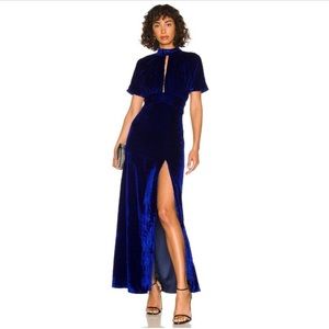 Lovers + Friends Navarin Velvet Maxi Dress